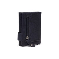 The Chesterfield Brand Antique Buff Crumbled RFID Safe Leder Kartenetui Portland C08.0443 10 navy