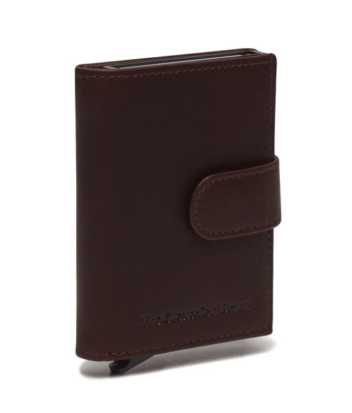 The Chesterfield Brand Antique Buff Crumbled RFID Safe Leder Kartenetui Portland C08.0443 01 brown