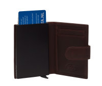 The Chesterfield Brand Antique Buff Crumbled RFID Safe...
