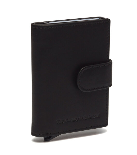The Chesterfield Brand Wax Pull Up RFID Safe Leder Geldbörse Leipzig C08.0455 00 black