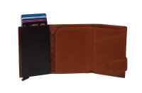 The Chesterfield Brand Wax Pull Up Leder  RFID Safe Geldbörse Frankfurt C08.0456