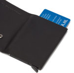 The Chesterfield Brand Wax Pull Up Leder  RFID Safe Geldbörse Frankfurt C08.0456 00 black