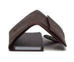 The Chesterfield Brand Wax Pull Up Leder  RFID Safe Geldbörse Frankfurt C08.0456 01 brown
