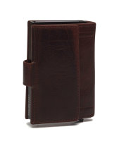 The Chesterfield Brand Antique Buff Crumbled Leder RFID Safe Geldbörse Hannover C08.0457 01 brown