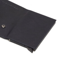 The Chesterfield Brand Antique Buff Crumbled Leder RFID Safe Geldbörse Mannheim C08.0458 10 navy