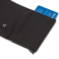 The Chesterfield Brand Antique Buff Crumbled Leder RFID Safe Geldbörse Mannheim C08.0458 00 black