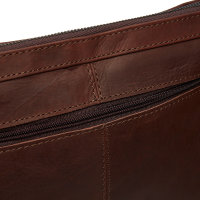 The Chesterfield Brand Wax Pull-up Leder Umhängetasche 5,9 Liter Nantes C48.1179 01 brown