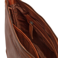The Chesterfield Brand Wax Pull-up Leder Umhängetasche 5,9 Liter Nantes C48.1179 31 cognac