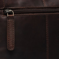 The Chesterfield Brand Wax Pull Up Leder Umhängetasche 1 Liter Oslo C48.1180 01 brown