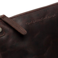 The Chesterfield Brand Wax Pull Up Leder Umhängetasche 1 Liter Oslo C48.1180 01 brown