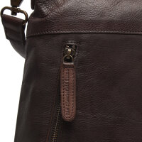 The Chesterfield Brand Black Label Vegetable Tanned Leder Umhängetasche 7,4 Liter Giulia C48.1143 01 brown