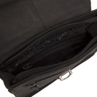 The Chesterfield Brand Wax Pull Up Leder Umhängetasche 1 Liter Sevilla C48.1182 00 black