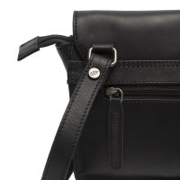 The Chesterfield Brand Wax Pull-up Leder Umhängetasche 1,7 Liter Porto C48.1183 00 black