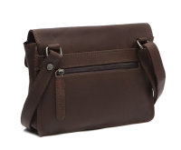 The Chesterfield Brand Wax Pull-up Leder Umhängetasche 1,7 Liter Porto C48.1183 01 brown