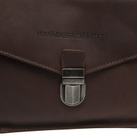 The Chesterfield Brand Wax Pull-up Leder Umhängetasche 1,7 Liter Porto C48.1183 01 brown