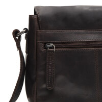 The Chesterfield Brand Wax Pull-up Leder Jagdttasche 2,7 Liter Roman C48.1185 01 brown