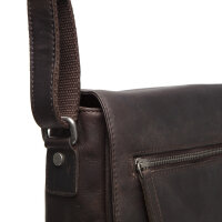 The Chesterfield Brand Wax Pull-up Leder Jagdttasche 2,7 Liter Roman C48.1185 01 brown