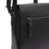 The Chesterfield Brand Wax Pull-up Leder Jagdttasche 4,2 Liter Rubio C48.1186 00 black