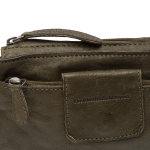 The Chesterfield Brand Washed Vintage Leder Umhängetasche 0,7 Liter Westland C48.1191 02 olivegrün