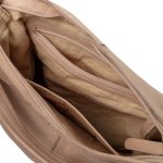 The Chesterfield Brand Washed Vintage Leder Umhängetasche 12 Liter Alba C48.1197 06 beige