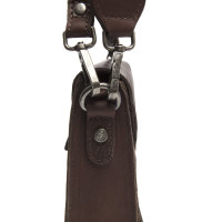 The Chesterfield Brand Wax Pull-up Leder Umhängetasche 1,6 Liter Sutton C48.1198 01 brown