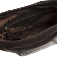 The Chesterfield Brand Wax Pull-up Leder Schultertasche 7,1 Liter Tulum C48.1215 01 brown