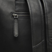 The Chesterfield Brand Wax Pull-up Lederrucksack 14 Liter Manchester C58.0141 00 black