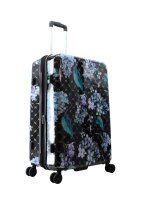 ELLE Spinner Floret Spinner Trolley Gr. S/M/L/Set  EL44HA Black Printed Floral