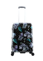 ELLE Spinner Floret Spinner Trolley Gr. M 68 cm EL44HA.68.06 Black Printed Floral