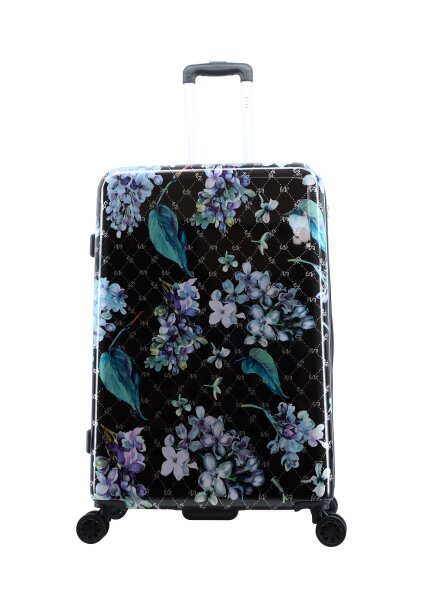 ELLE Spinner Floret Spinner Trolley Gr. L 78 cm EL44HA.78.06 Black Printed Floral