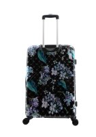 ELLE Spinner Floret Spinner Trolley Gr. L 78 cm EL44HA.78.06 Black Printed Floral