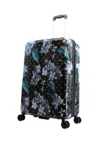 ELLE Spinner Floret Spinner Trolley Gr. L 78 cm EL44HA.78.06 Black Printed Floral