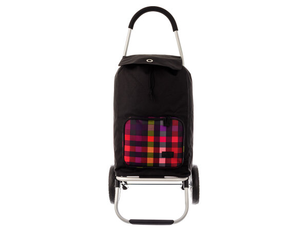 Franky Unisex Einkaufstrolley Einkaufswagen Einkaufstasche multicolorcheck