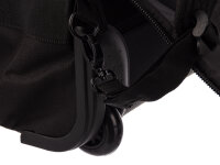 Franky RT42  Rolllenreisetasche faltbar ca. 62x 35 x 29 cm mit Rucksackfunktion schwarz