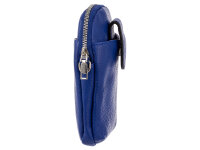 Hernan HB0376 Handytasche mit breitem Gurt geräumiges Hauptfach ca. 0,5 Liter blau