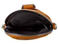 Hernan HB0376 Handytasche mit breitem Gurt geräumiges Hauptfach ca. 0,5 Liter braun