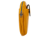 Hernan HB0376 Handytasche mit breitem Gurt geräumiges Hauptfach ca. 0,5 Liter gelb