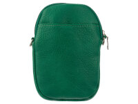 Hernan HB0376 Handytasche mit breitem Gurt geräumiges Hauptfach ca. 0,5 Liter grün
