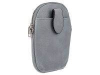 Hernan HB0376 Handytasche mit breitem Gurt geräumiges Hauptfach ca. 0,5 Liter light blue