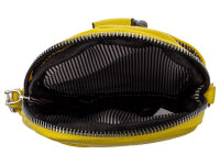 Hernan HB0376 Handytasche mit breitem Gurt geräumiges Hauptfach ca. 0,5 Liter light yellow