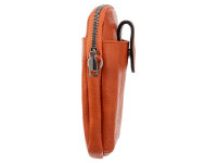 Hernan HB0376 Handytasche mit breitem Gurt geräumiges Hauptfach ca. 0,5 Liter orange