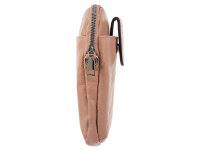 Hernan HB0376 Handytasche mit breitem Gurt geräumiges Hauptfach ca. 0,5 Liter pink