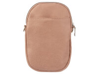 Hernan HB0376 Handytasche mit breitem Gurt geräumiges Hauptfach ca. 0,5 Liter pink