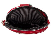 Hernan HB0376 Handytasche mit breitem Gurt geräumiges Hauptfach ca. 0,5 Liter rot