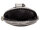Hernan HB0376 Handytasche mit breitem Gurt geräumiges Hauptfach ca. 0,5 Liter silber