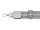 Hernan HB0376 Handytasche mit breitem Gurt geräumiges Hauptfach ca. 0,5 Liter silber