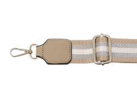 Hernan HB0376 Handytasche mit breitem Gurt geräumiges Hauptfach ca. 0,5 Liter taupe