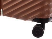 Franky PP13 Spinner 55er mit TSA-Zahlenschloss Gr. S Kantenschutz ca. 40 Liter copper metallic - TOP TWO