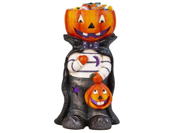 Mel-O-Design Deko 1650 Halloween Vampir mit Kürbis...