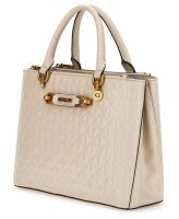GUESS Aveta Status Satchel Damen Shopper HWGB8987060 Stone
